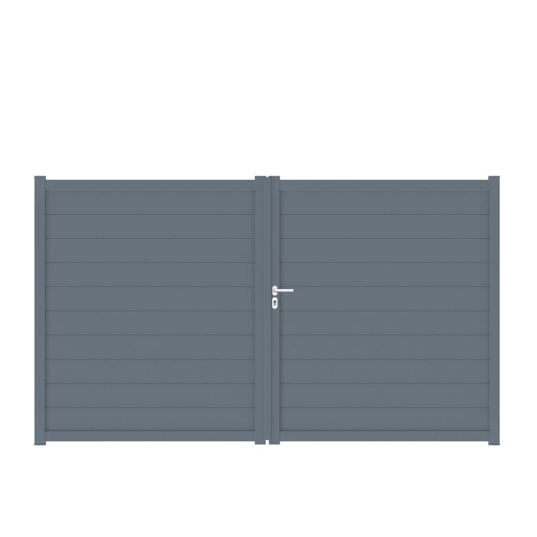 Portail battant Aluminium Bari-Lapeyre