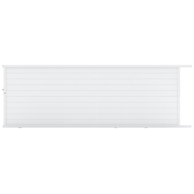 Portail Coulissant BARI Alu H 171 X L 450 Blanc RAL 9016 Brillant Lapeyre Portail Coulissant BARI Alu H 171 X L 450 Blanc RAL 9016 Brillant Lapeyre