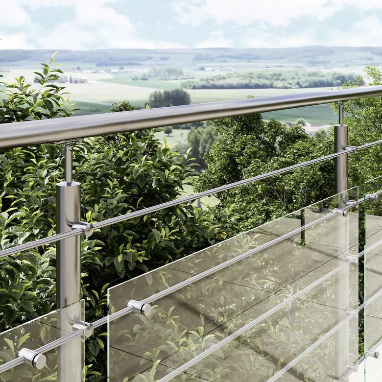 Kit d'angle pour main courante variable/rampant - Balustrade Inoca-Lapeyre