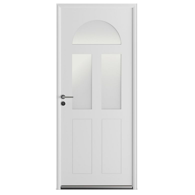 Porte d'entrée Anita Aluminium poignée Iris