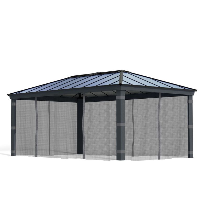 Moustiquaire pour pergola DALLAS 360x430 LDD Main Image