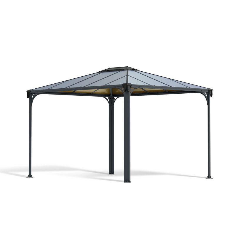 Pergola MARTINIQUE aluminium gris H.275 x p.296 x L.360 LDD Main Image
