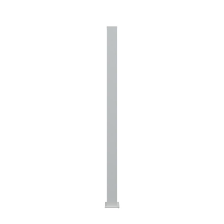Poteau aluminium 150X150 - H.250 blanc RAL 9016 Main Image
