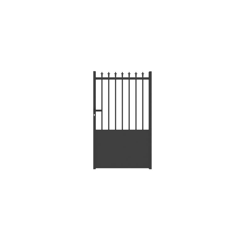 Portillon VANGELYS aluminium -Lapeyre