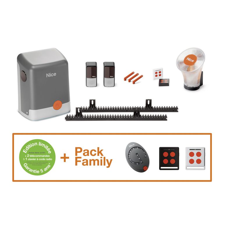 Motorisation coulissante Filo 400 - Pack Family Nice Main Image