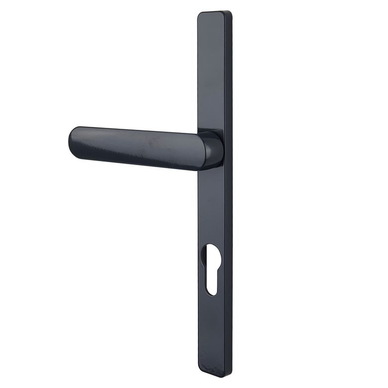 Poignée Elios col court avec clé pour porte fenêtre Hera