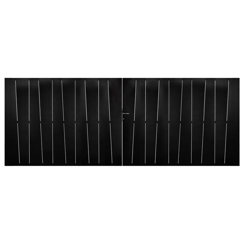 Portail battant VERDALLE acier