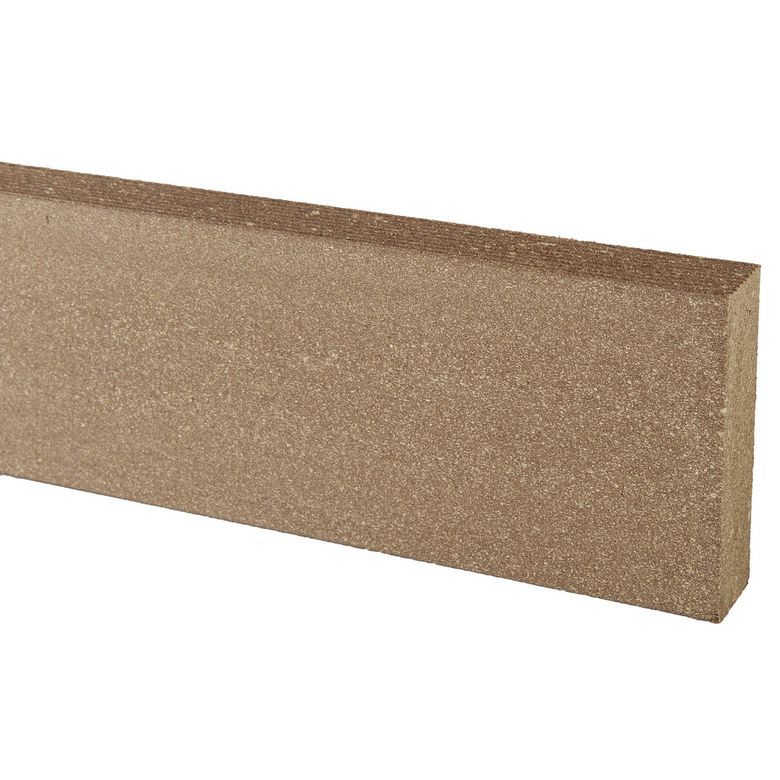 Plinthe de finition bois composite PREMIUM brun exotique l.7 x L.200 Main Image
