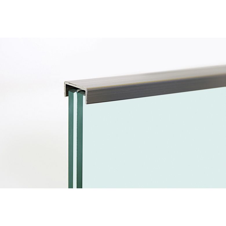 Balustrade intérieure Claire en verre blanc mat