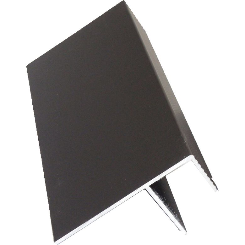 Cornière de finition aluminium pour lame CLASSIK brun l.7.7 x L.200 Main Image