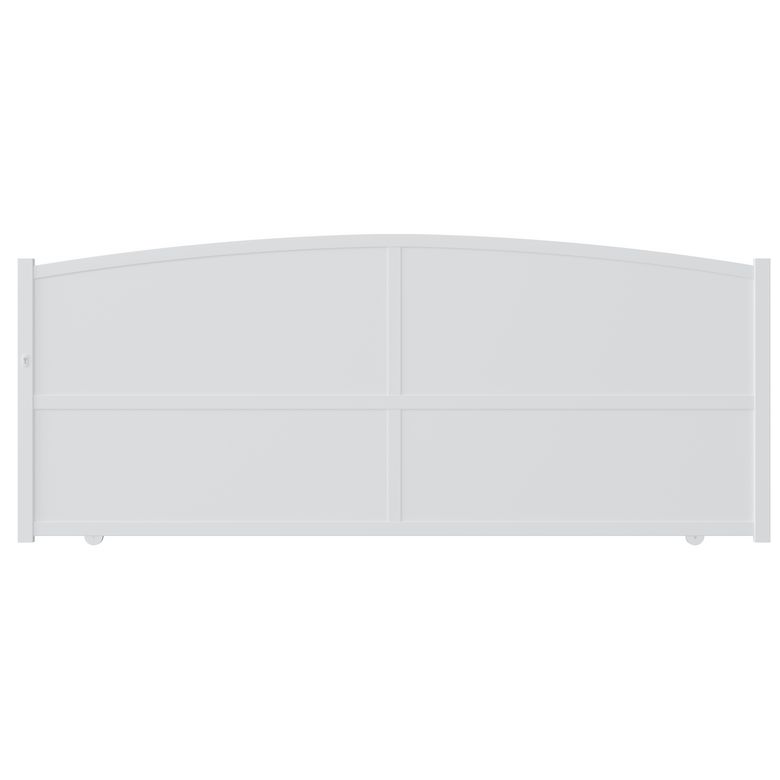 Portail coulissant VALMA aluminium H.140/160 x l.375 blanc RAL 9016 Main Image