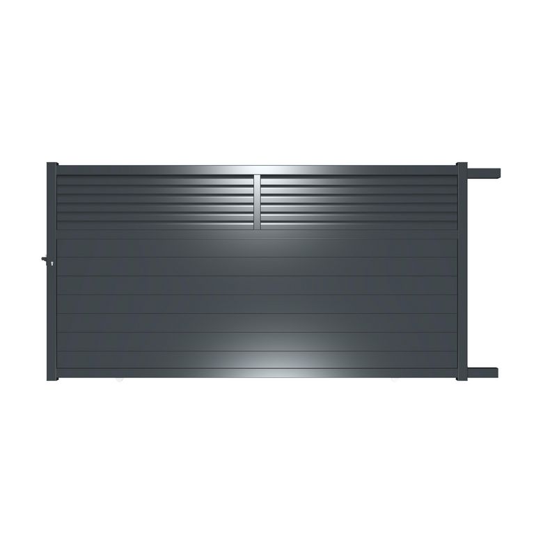 Portail coulissant Aluminium Valmy | Lapeyre
