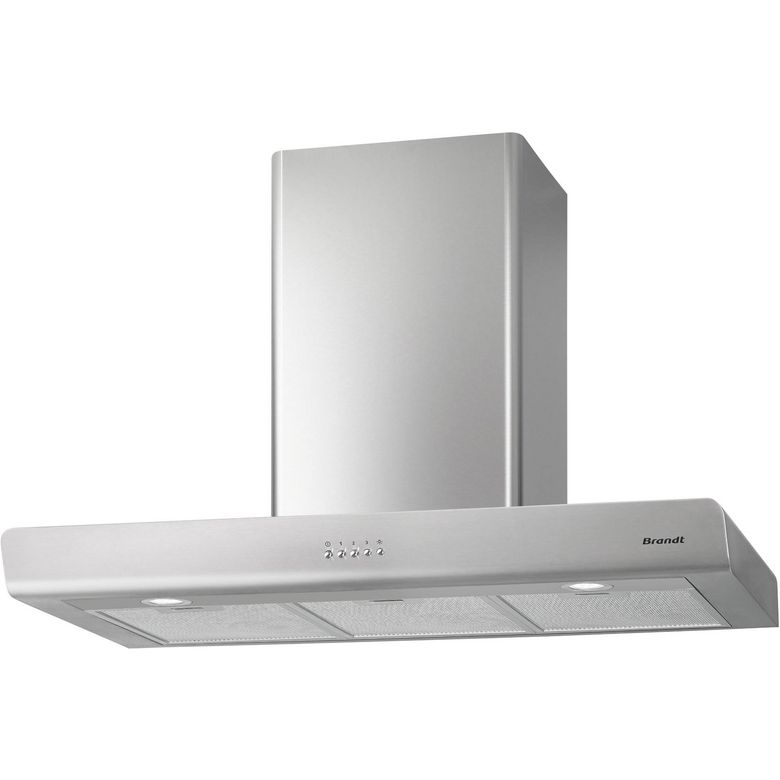 Hotte décor box Brandt BHB6902X l.90