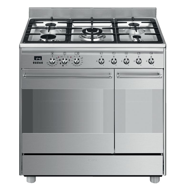 Piano de cuisson gaz inox Smeg SCB92MX8 Main Image