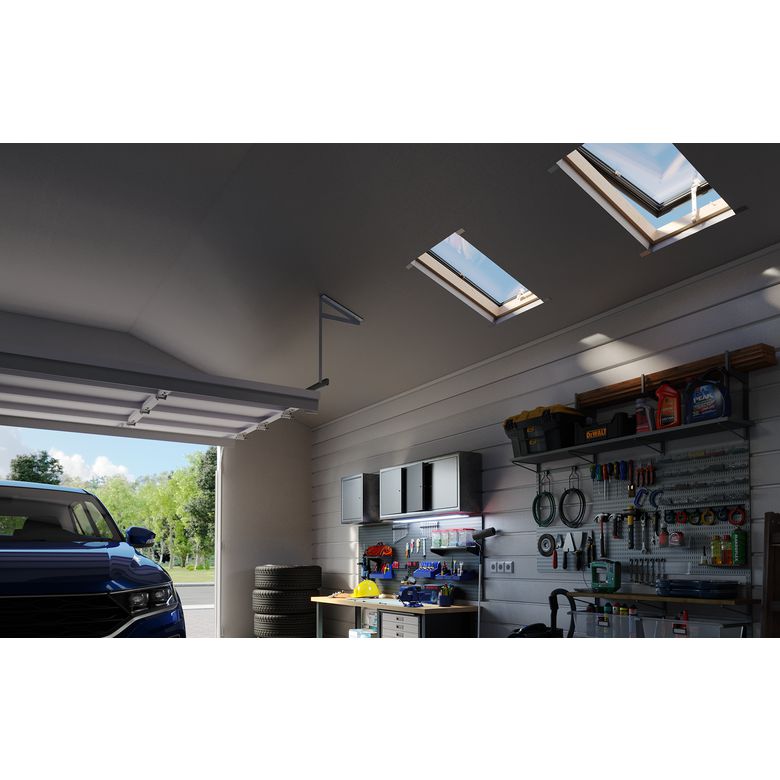 Lucarne de toit Lapeyre Aura bois foncé - Fenêtres