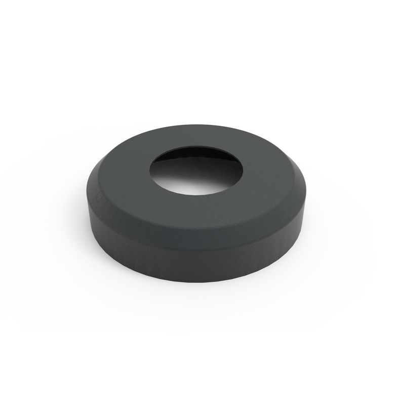 Cache sabot pour balustrade Lisseo en aluminium | Lapeyre