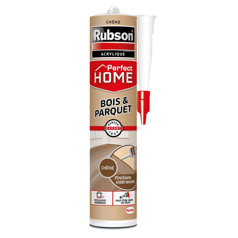 RUBSON Mastic Maison Bois & Parquet Chêne Cart 280ml Main Image