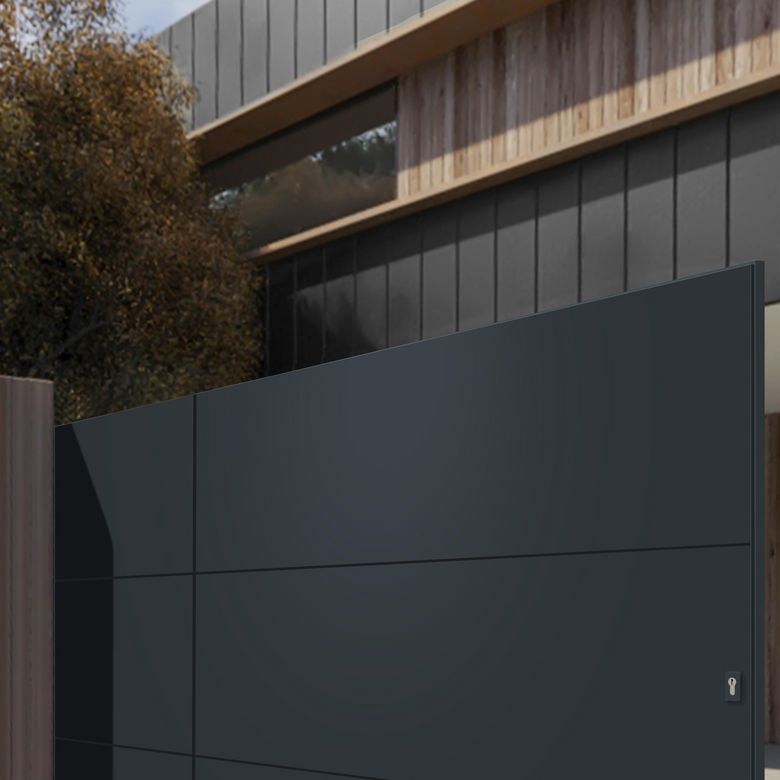 Portail coulissant Aluminium Vinicius | Lapeyre