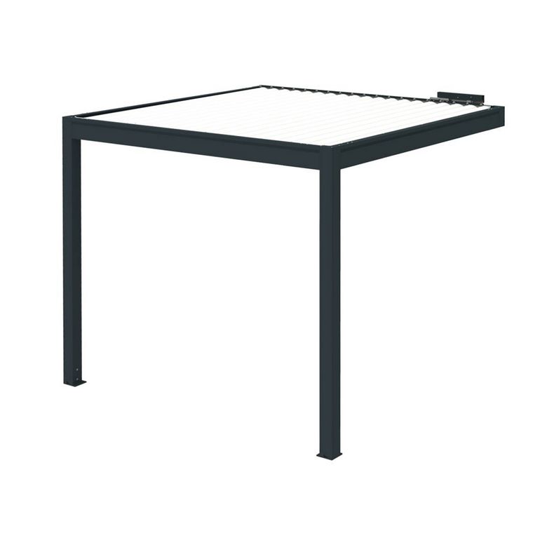 Pergola murale aluminium Athénaïs | Lapeyre