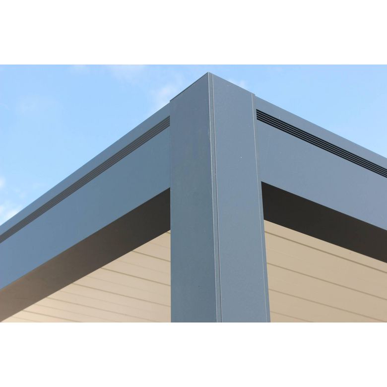 Pergola murale aluminium Athénaïs | Lapeyre