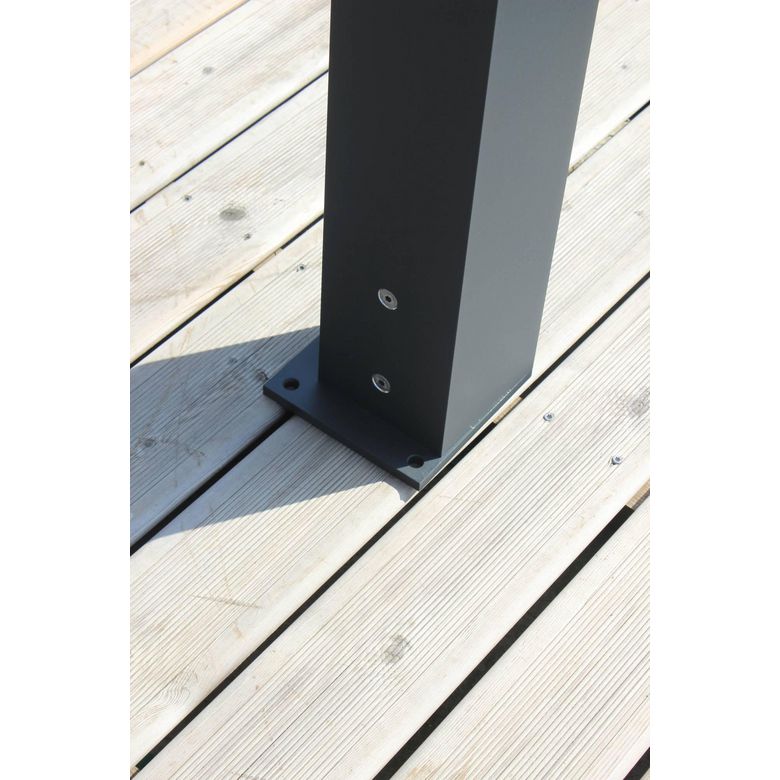 Pergola murale aluminium Athénaïs | Lapeyre