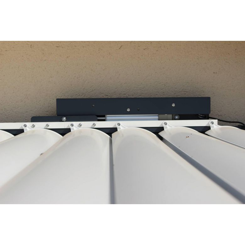 Pergola murale aluminium Athénaïs | Lapeyre