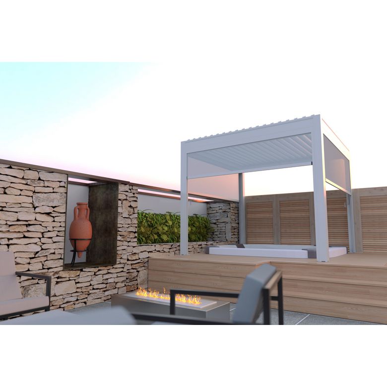 Store latéral pour pergola autoportante Athénaïs | Lapeyre