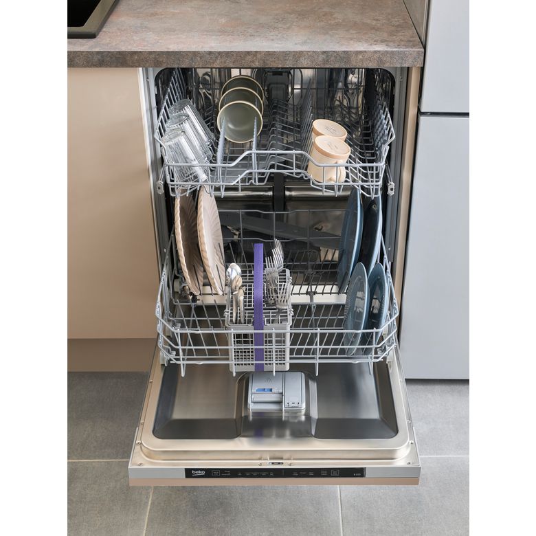 Lave-vaisselle full intégrable BEKO 47 dB L. 60cm