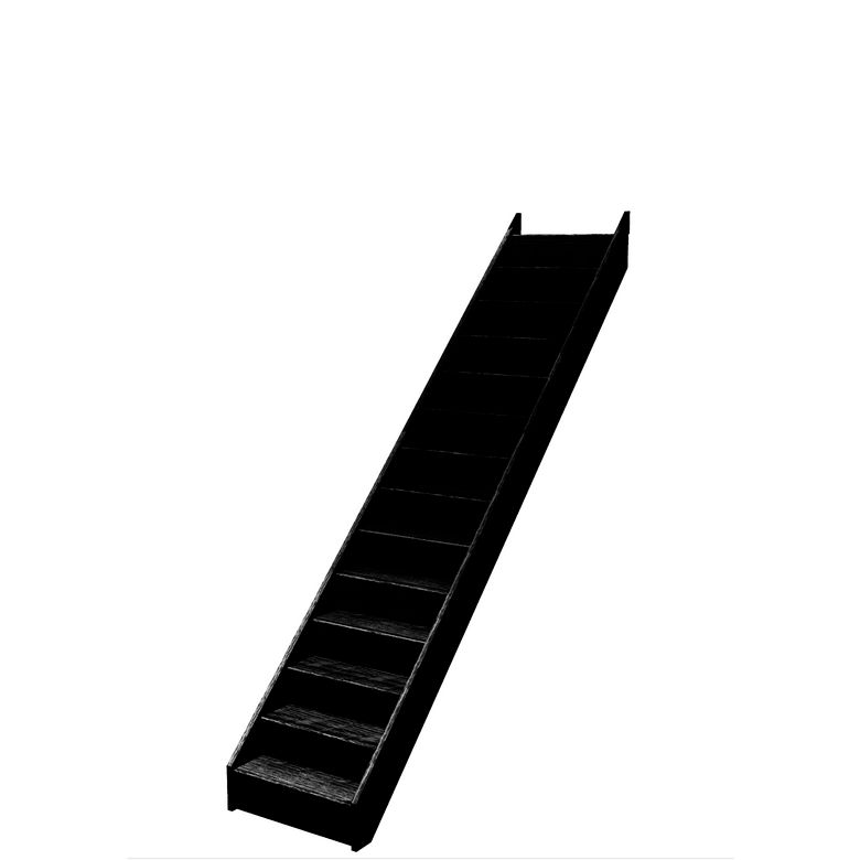 Escalier Faubourg droit sans rampe