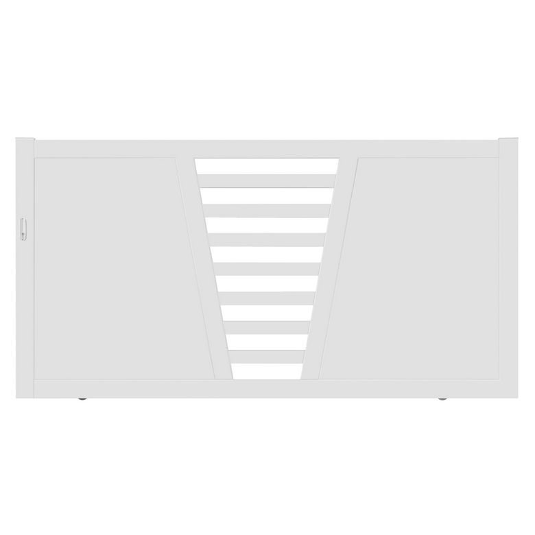 Portail coulissant PVC CARNAC avec accessoires 160 x l.300 gauche Main Image