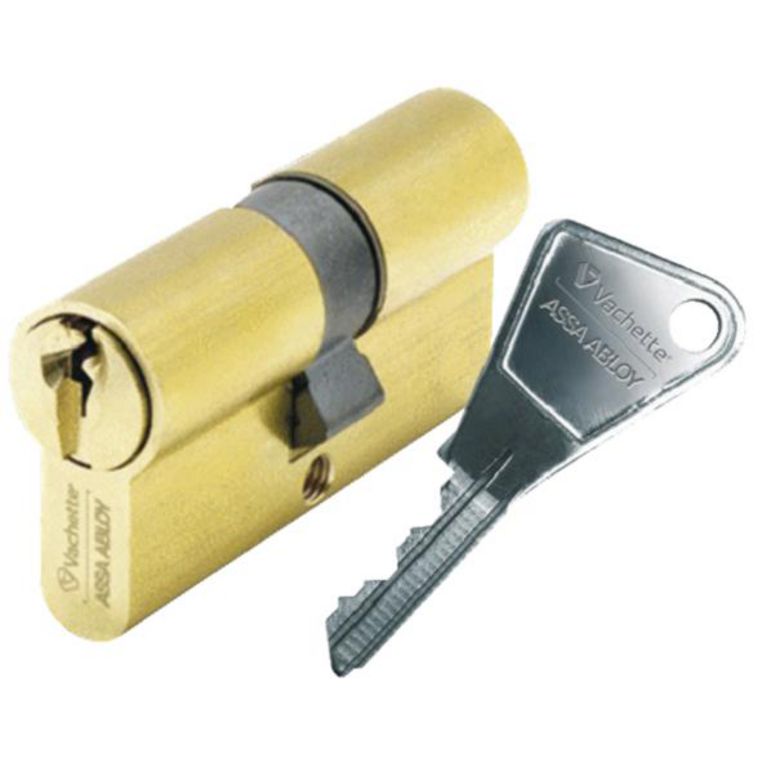 Barillet Vachette teinte laiton - standard Eco First + 3 clés - 30X40 Main Image