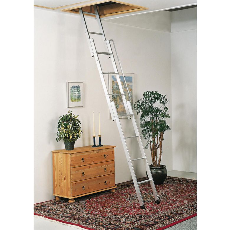 Escamotable aluminium coulissant - Escaliers