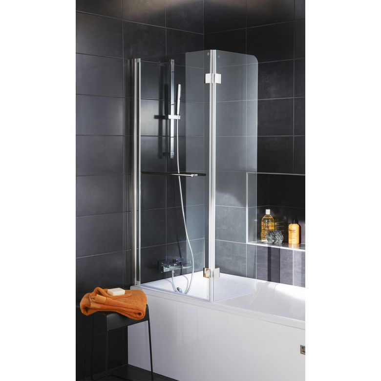 Pare baignoire 2 volets CRYSTAL - Salle de bains