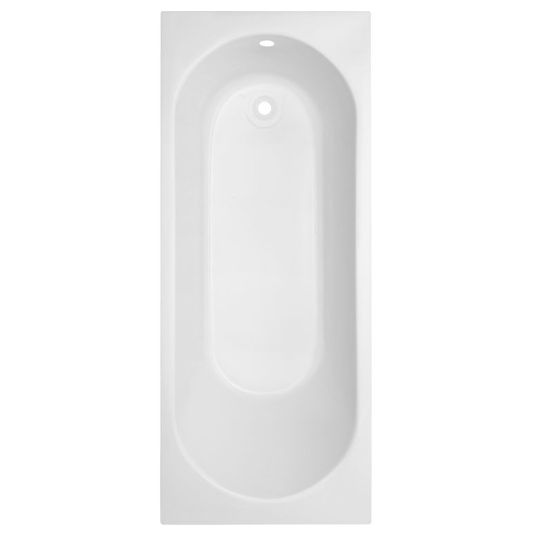 Baignoire INITIAL acrylique blanc L.160 x l.70 Main Image