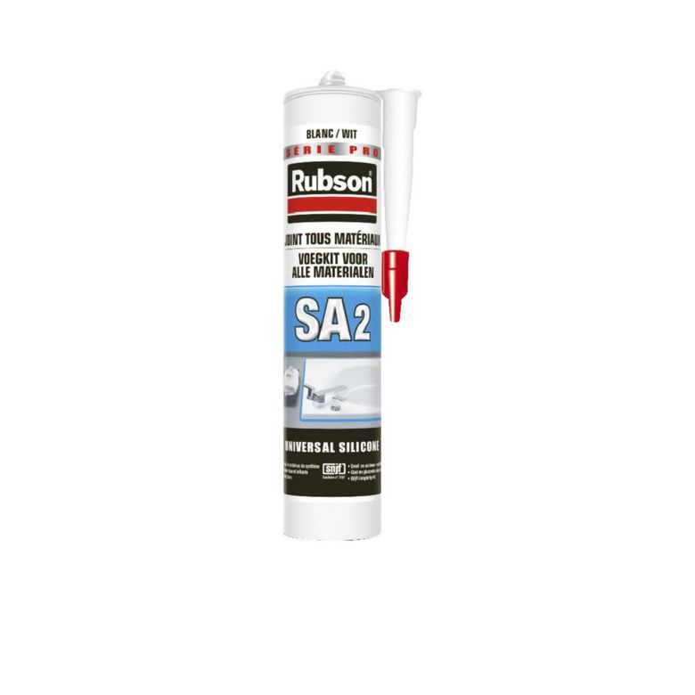 RUBSON Mastic SA2 Sanitaire Tous supports Translucide Cart 280ml Main Image