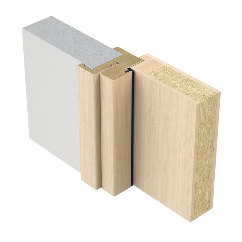 Bloc-porte HARMONIE avec bâti fin de chantier prêt-à-peindre - Lapeyre