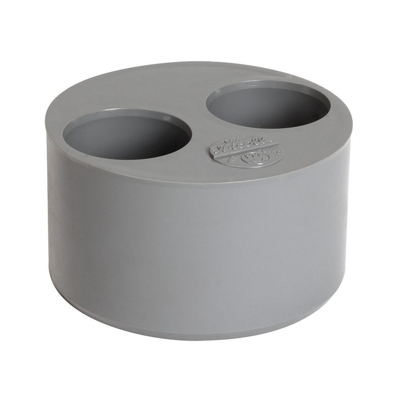 Manchon PVC réduit de mâle 100x femelle 40x40 Main Image