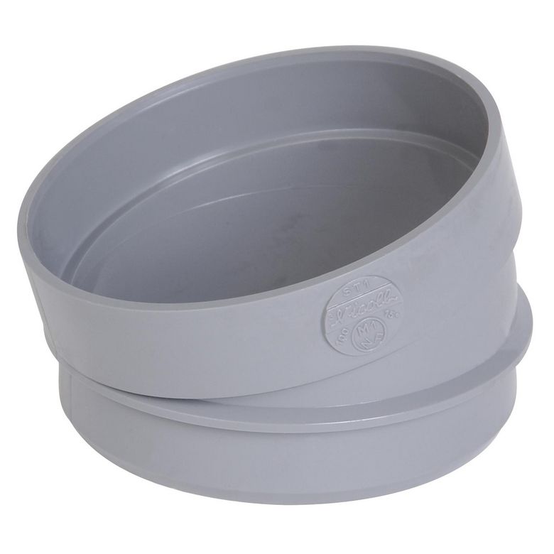 Secteur de Coude PVC 15° D.100 mâle/femelle Main Image