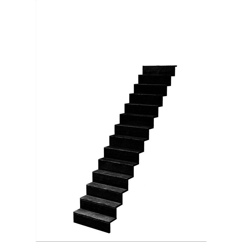 Escalier Jazz droit sans rampe