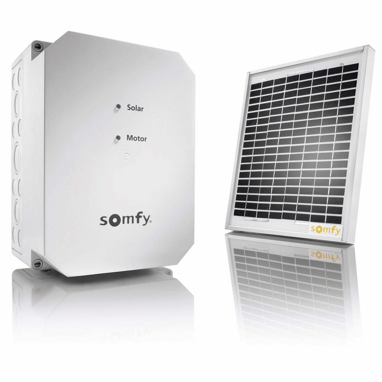 Kit solaire pour motorisation Somfy Main Image