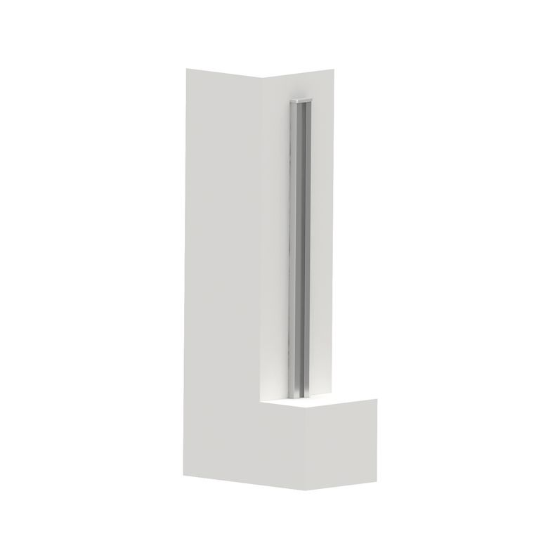 poteau mural pour clôture CATANE aluminium-Lapeyre