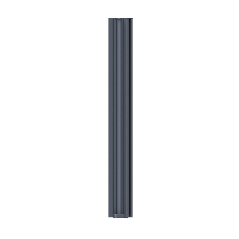 poteau angle pour clôture BARI/PISE aluminium-Lapeyre