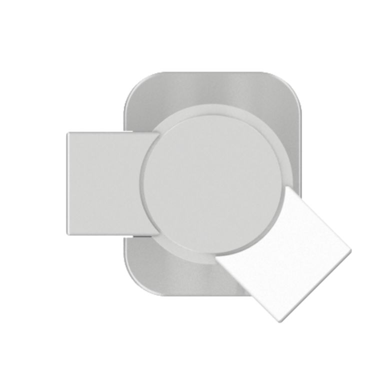 poteau angle pour clôture BARI/PISE aluminium-Lapeyre