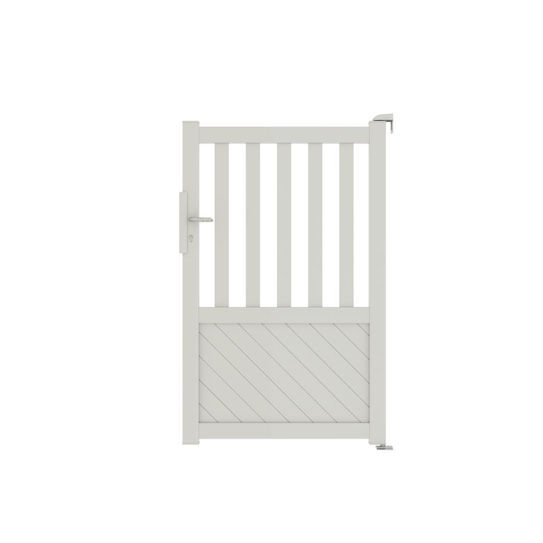Portillon ETNA aluminium blanc RAL 9016 H.160 x l.100 D Main Image