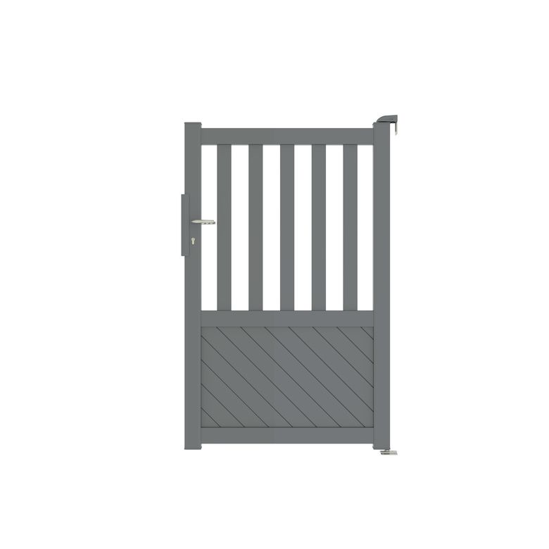 Portillon ETNA semi ajouré aluminium