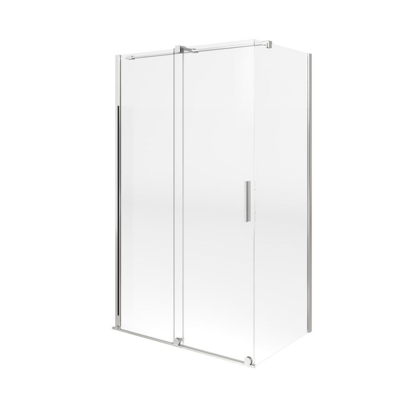 Retour pour paroi coulissante MAXXI 2 H.200 x l.80 chrome Main Image