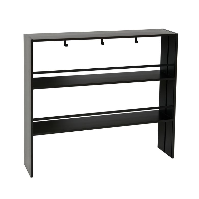 Etagère de crédence métal noir -Lapeyre