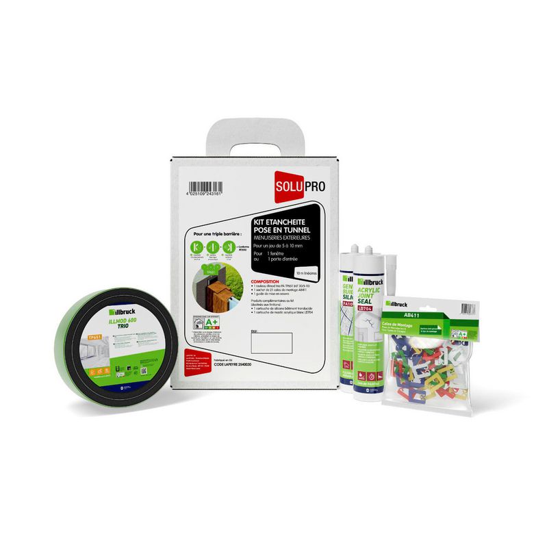 Kit Etanchéité pour pose menuiserie ext. (Fenêtre/Porte...) - Pose TUNNEL Main Image