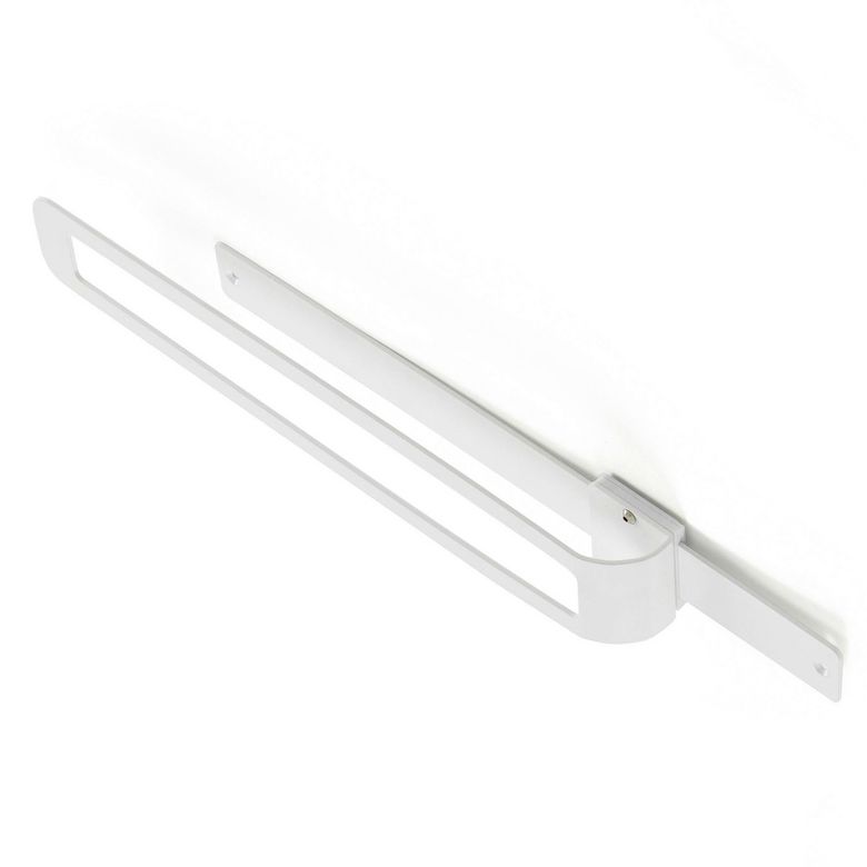 Porte-torchon coulissant en acier vernis