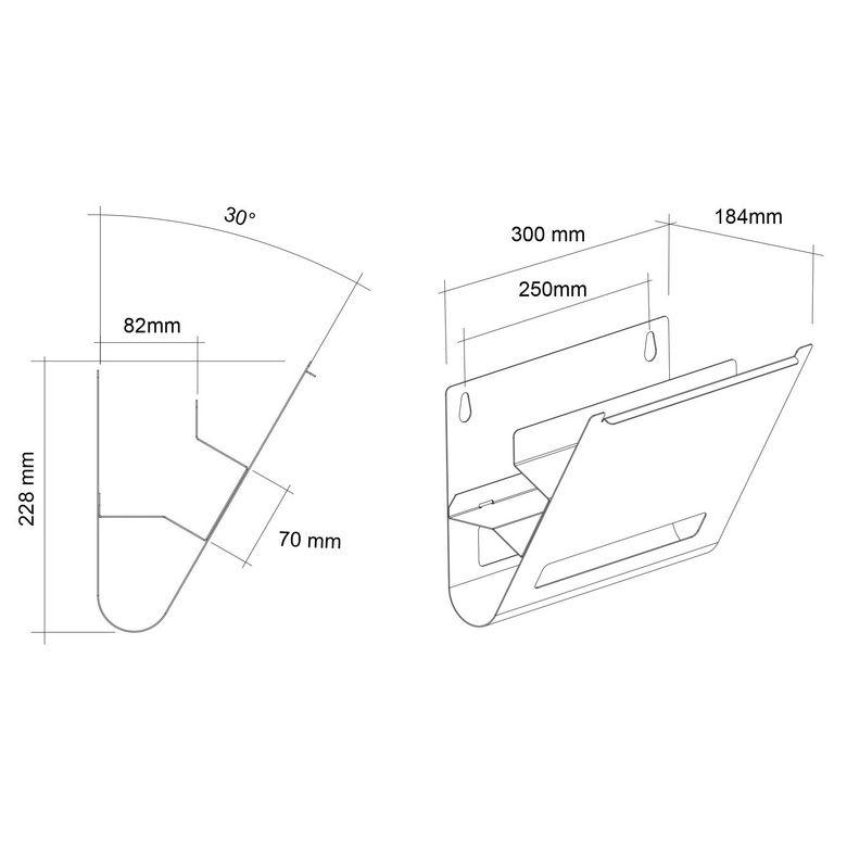 AMENAGEMENT PORTE - 2 ETAGERES GRIS L.20-Lapeyre